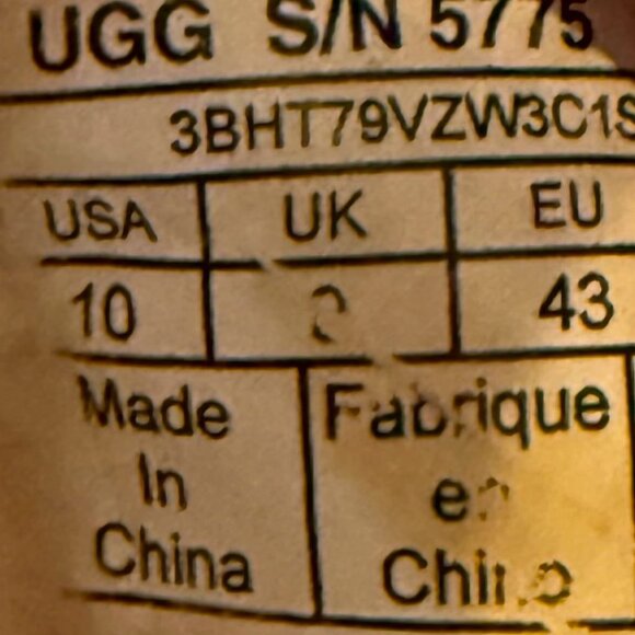 Men's Ugg Slippers Size 10 - Picture 4 of 4